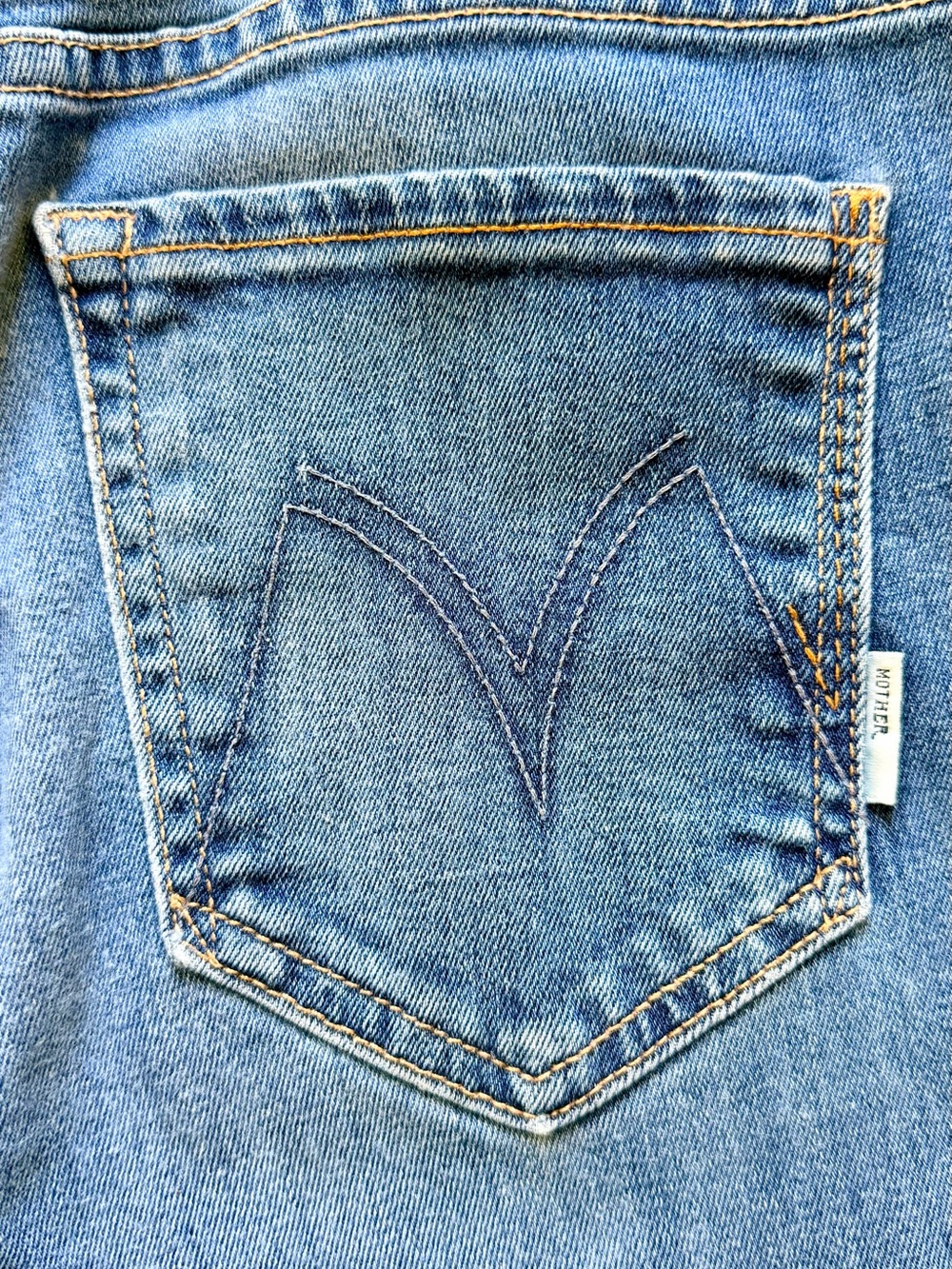 MOTHER The Slacker Jeans in Honky Tonk Cinderella - Picture 8 of 10
